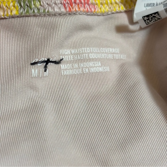 BNWT Aerie women’s floral high waisted bikini swim bottoms in size medium - Picture 6 of 7